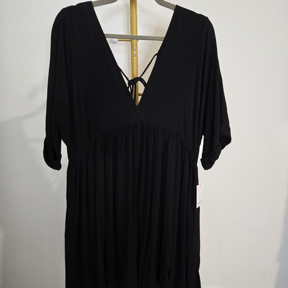 O'Neill Black Backless Dress